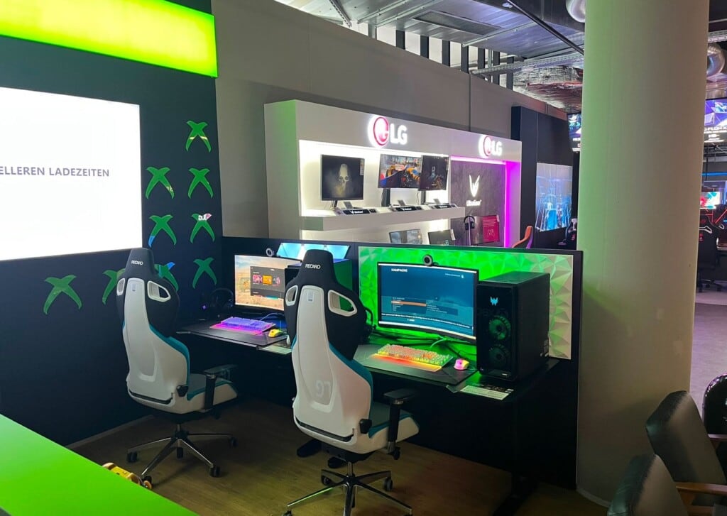 XPERION Berlin - Showroom zum Probesitzen RECARO Gaming
